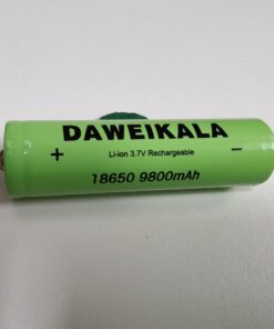 Daweikala Li-ion 3.7v Rechargeable 18650 9800mAh Battery