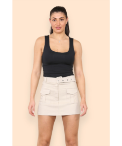 Belted Cargo Skorts