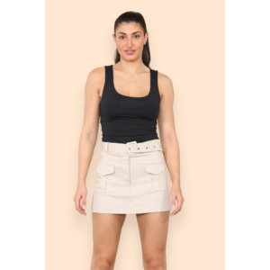 Belted Cargo Skorts