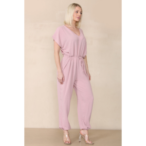 Tie Waist Stylish Harem Jumpsuit