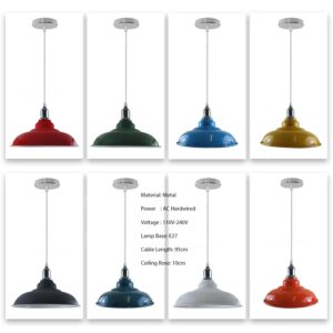 New Vintage Pendant Ceiling Shade Industrial Chandelier Flush mount Lighting UK
