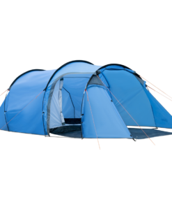 3 Man 2 Room Tent Camping Tent With Living Area Air Vents Blue