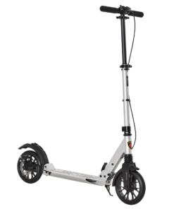 HOMCOM Adult Teens Kick Scooter Fold Adjust 14+ w/ Rear Wheel&Hand Brake