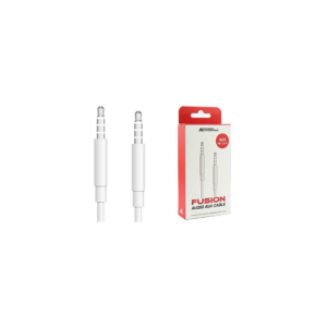 Advanced Accessories Fusion Audio Aux Cable 3.5mm-White MRM01855