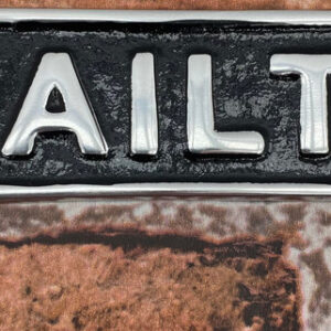 20CM ALUMINIUM FAILTE SIGN
