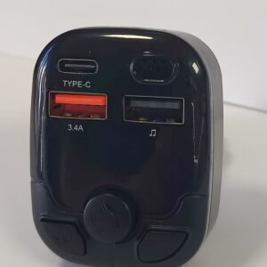 KMIND Car Bluetooth 5.0 FM Transmitter Dual USB 3.1A