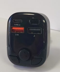 KMIND Car Bluetooth 5.0 FM Transmitter Dual USB 3.1A