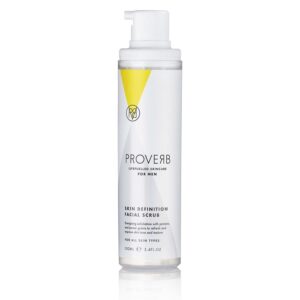 Proverb Life Fuelled Skin Care Skin Definition Facial Scrub for Men, 100ml