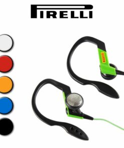 Pirelli Ear Clip Sports Headphones Bass Pipe Design 3.5mm Stereo Jack 15mm Unit