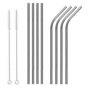 Vinsani Stainless Steel Straws - Reusable & Eco-Friendly (SKU 0009023)