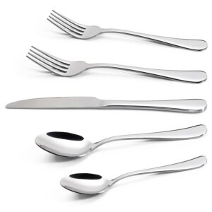 Vinsani 20-Piece Stainless Steel Cutlery Set - Sleek Everyday Dining