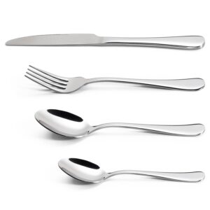 Vinsani 24-Piece Stainless Steel Cutlery Set | Sleek Everyday Elegance