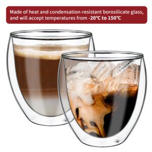 VINSANI CAVA Double-Wall Glasses 1010064 Insulated Wine Tumblers