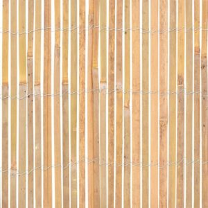 Bamboo Slatted Fence 1.5m X 4m