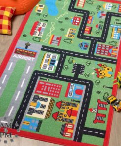 GREEN TOWN RUG 80x120cm