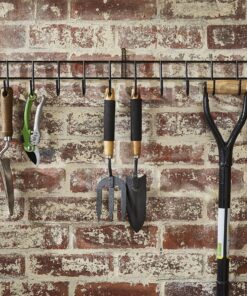 Extra-Long Tool Rack In Black Powder Coating