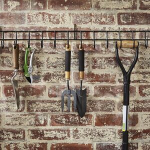 Extra-Long Tool Rack In Black Powder Coating