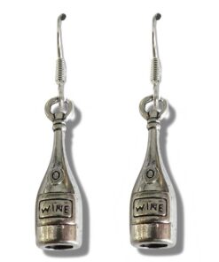 Wine Bottle Drop Earrings