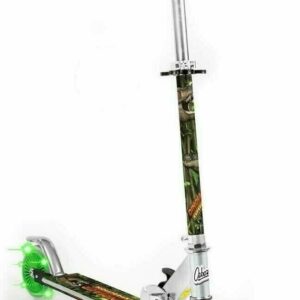 Dinosaur Push Scooter with 2 Light up Wheel for Children Boy Girl SV14697
