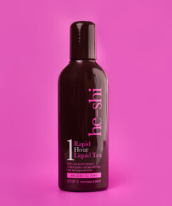He-Shi Rapid 1 Hour Liquid Self Tan - Medium to Dark Tan - Quick Dry