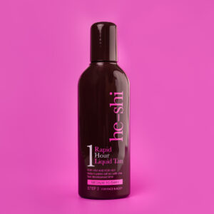 He-Shi Rapid 1 Hour Liquid Self Tan - Medium to Dark Tan - Quick Dry