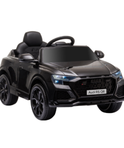 Audi RS Q8 6V Kids Electric Ride On Car Toy w/ Remote USB MP3 Bluetooth Black