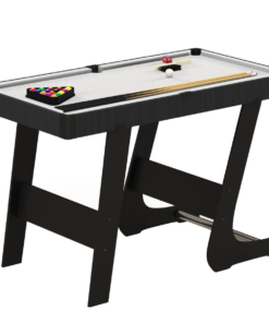 3.5ft Folding Billiard Table Set with Two Cues, 16 Balls, Chalk, Triangle, Brush