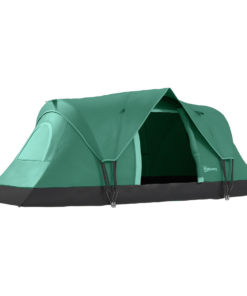 Outdoor Camping Tent For 5-6 W/ Bag, Fiberglass & Steel Frame