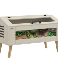 PawHut Reptile Terrarium, 111L Snake Vivarium with Tempered Glass Windows