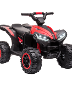 HOMCOM 12V Electric Quad Bikes for Kids Ride On Car ATV Toy for 3-5 Years Red