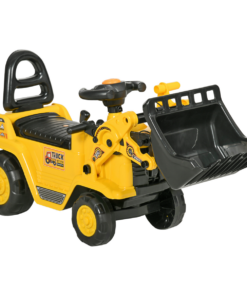 Ride-On Bulldozer Toddler Scooter Storage Cart Construction Truck