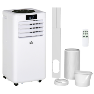 10000 BTU Air Conditioner Portable AC Unit with Remote, for Bedroom HOMCOM