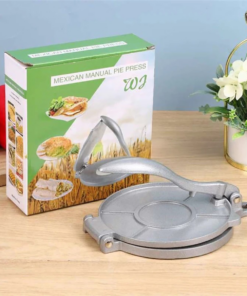 20CM aluminum alloy noodle press with handle, manual shaping pancake press, Mexican tortilla, dumpling, kitchen cooking mold
