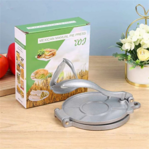 20CM aluminum alloy noodle press with handle, manual shaping pancake press, Mexican tortilla, dumpling, kitchen cooking mold