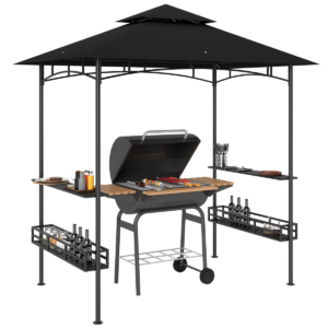 Outdoor BBQ Grill Canopy - Stylish, Durable Garden Shelter for Gatherings