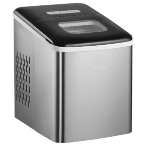 Portable Countertop Ice Maker: 9 Bullet Ice Cubes in 8 Minutes, Black