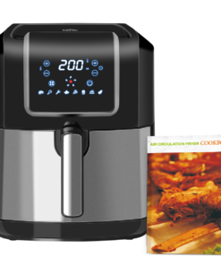 Air Fryer 1700W 6.5L with Digital Display Timer for Low Fat Cooking HOMCOM