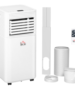 7000BTU Portable Air Conditioner 4 Modes LED Display Timer Home Office HOMCOM