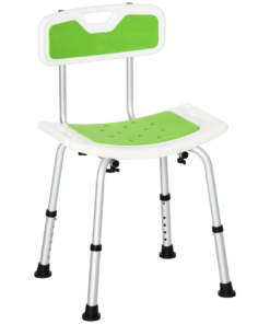 Shower Stool for the Elderly and Disabled, Adjustable Shower Stool HOMCOM