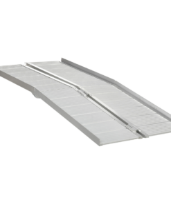 HOMCOM 183 x 72 cm Ramp Aluminum Folding Mobility Scooter Wheelchair Threshold