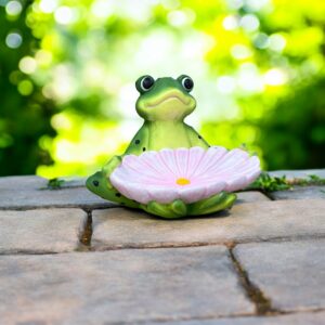 43CM FROG STATUE