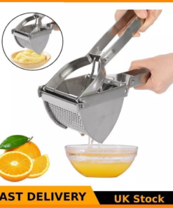 Heavy Duty Steel Potato Ricer Puree Masher Juicer Vegetable Fruit Press Maker UK