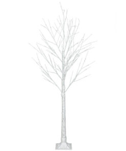 4FT Snowflake Christmas Tree with 48 LED Lamp