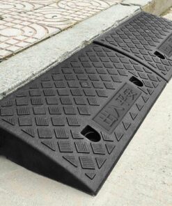 Vehicle Slope Ramp Universal Heavy Duty Rubber Kerb Ramps Car Bikes Threshold