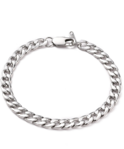 Mens Curb Chain Bracelet
