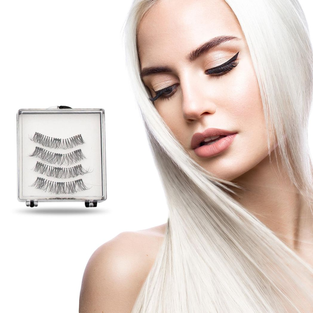 Aquarius Double Glam Volume and Sexy Magnetic Eyelash Giftset for Her, 3Pair - Image 3