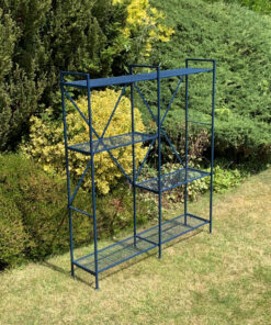 141CM BLUE SHELF UNIT