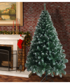 6FT Iron Leg White PVC 650 Branches Christmas Tree