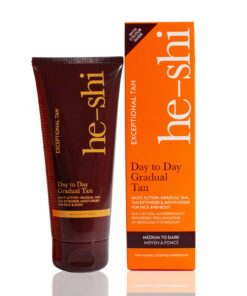 He-Shi Med/Dark Gradual Tan - Guide Colour - Easy to Apply Self Tan