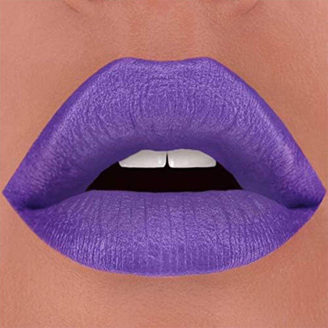 Folly Fire Creamy Matte Manipulation Matte Lipstick in Kino no, Royal Purple - Image 2